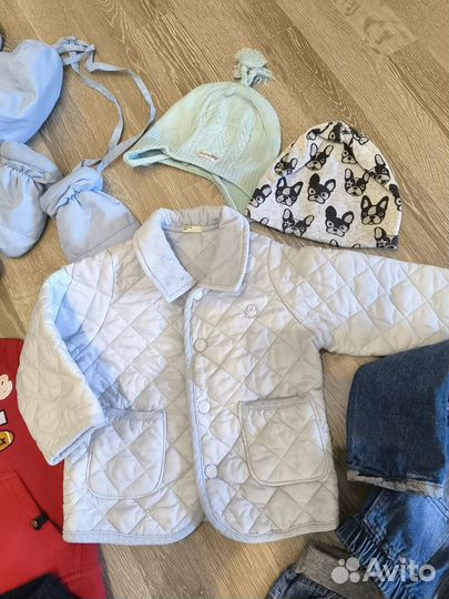 Вещи пакетом на мальчика 74-80