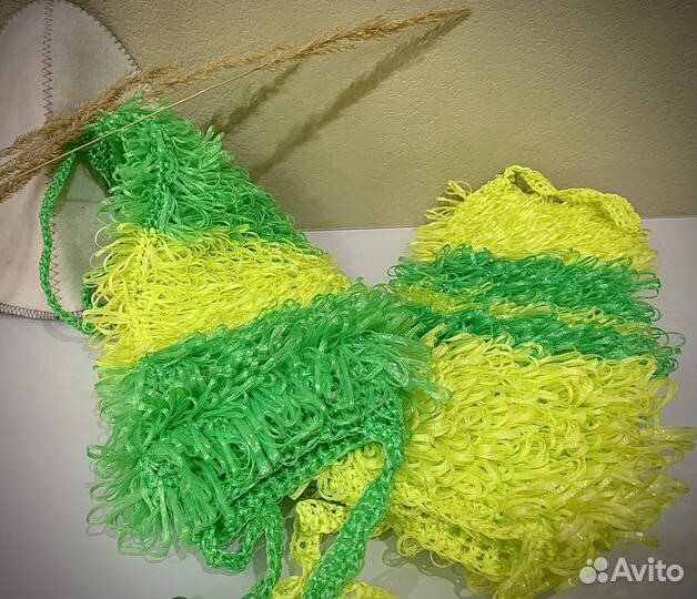 Мочалка для душа большая