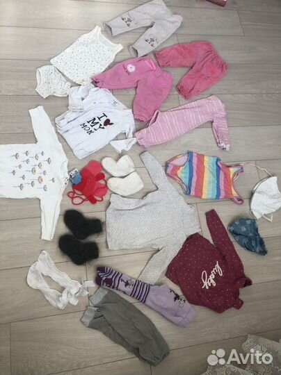 Разные вещи на малышку до года