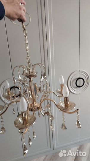 Люстра хрустальная