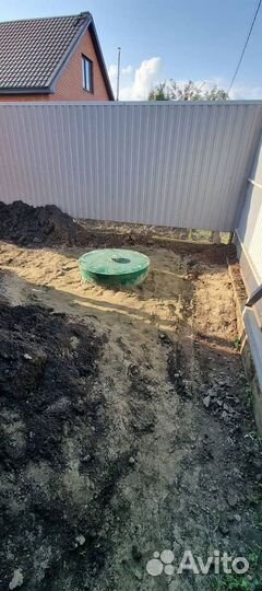 Установка канализации септик под ключ