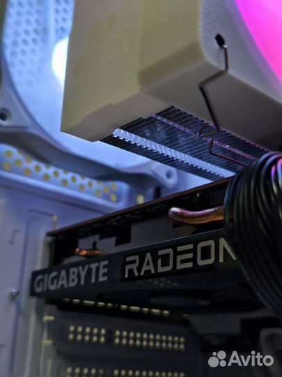 Игровой сб I5 10400 (xeon) DDR4 16Gb/ 5600XT White