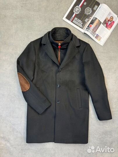 Кашемировое пальто Kiton с подстежкой