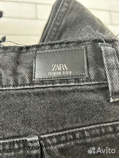 Джинсы Zara женские 38 размер укороченные