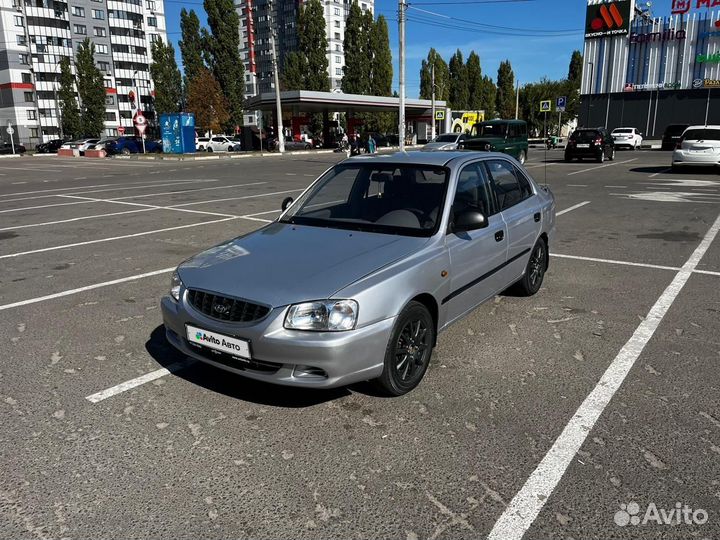 Hyundai Accent 1.5 МТ, 2004, 150 000 км