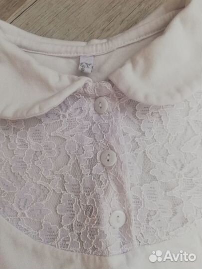 Блузки школьные для девочки, р. 140