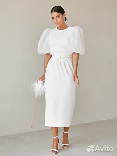 I.B.W. Платье с объемными рукавами