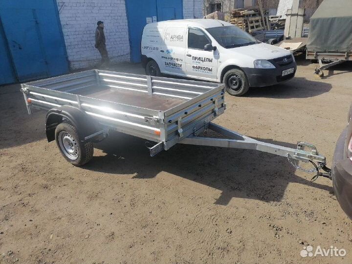 Прицеп одноосный 817701.022. Доставка. Запчасти