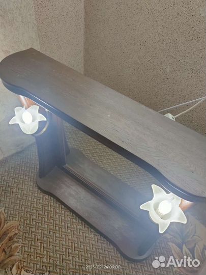 Зеркало в деревянной раме бу