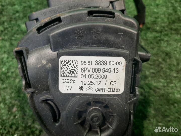 Педаль газа электронная Citroen C3 Picasso 2009