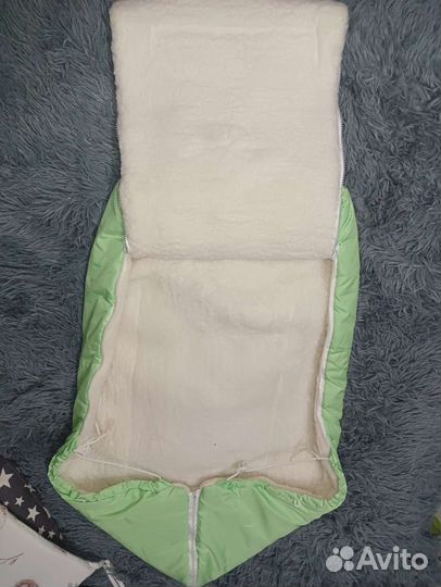 Зимний конверт в коляску