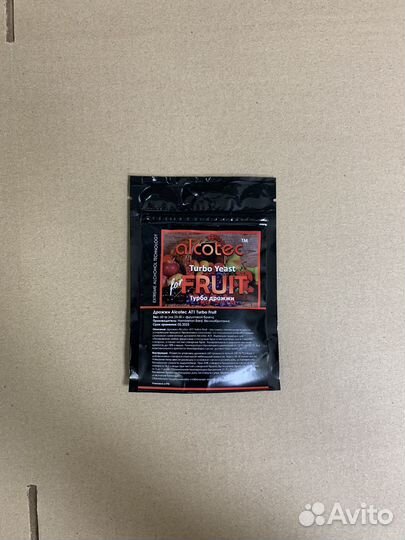 Фруктовые турбо дрожжи