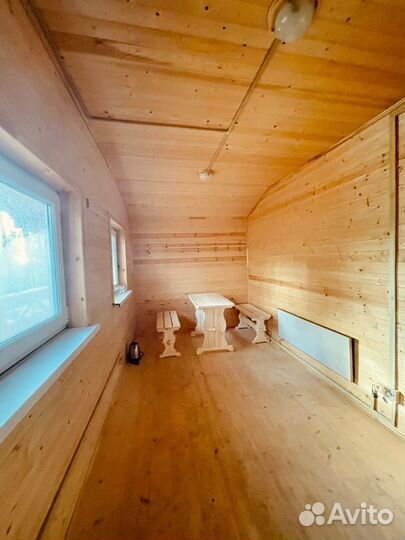 Русская баня на дровах