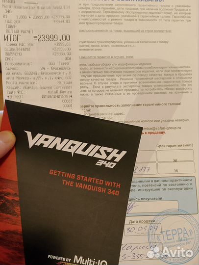 Металлоискатель Vanquish 340, два выхода Как новый