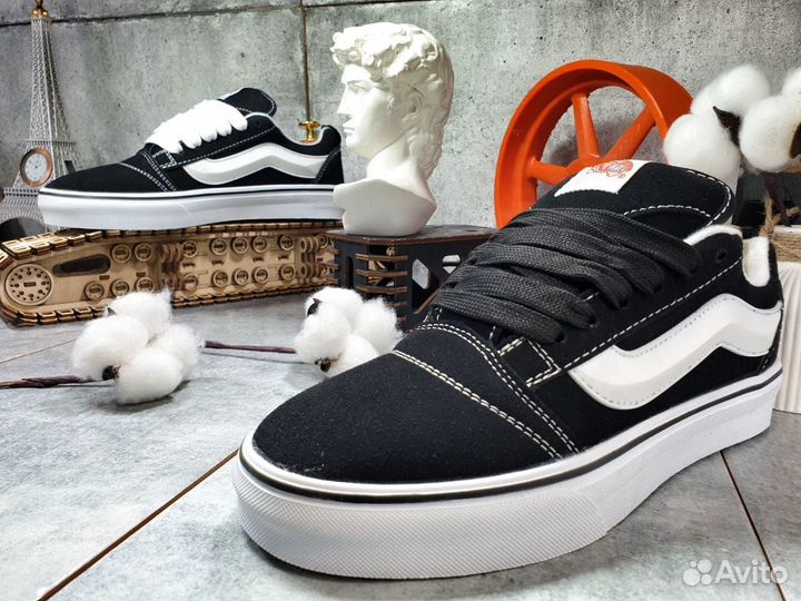 Кроссовки мужские Vans knu skool дутыши