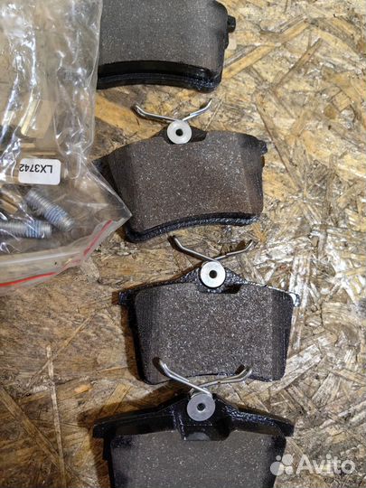Тормозные Колодки Задние Ситроен Берлинго 2013