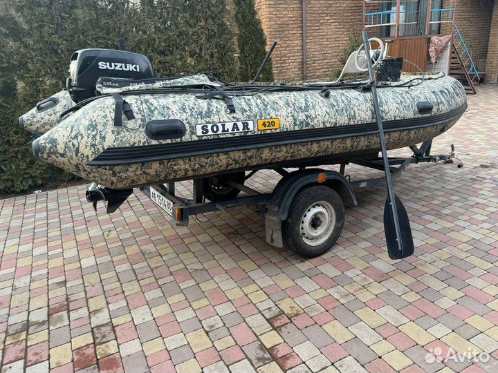 Надувная лодка Солар 4.2 К