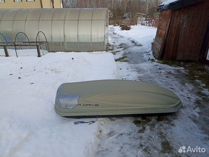 Бокс на крышу авто terra drive 480