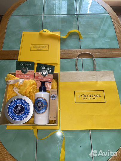 Loccitane подарочный набор карите