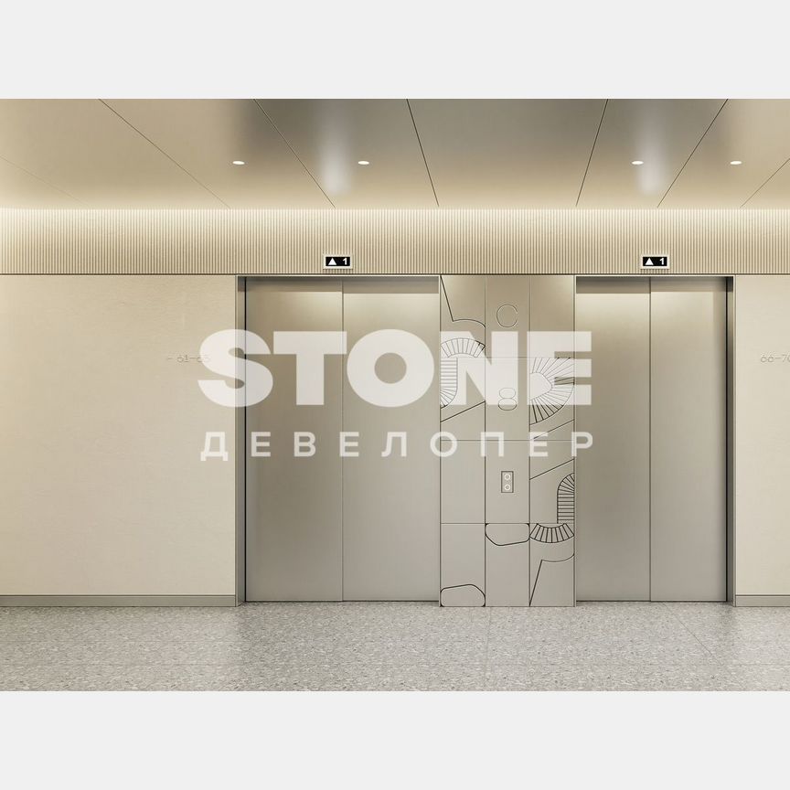 1-к. квартира, 46,7 м², 26/28 эт.