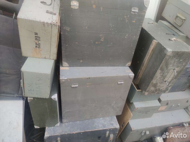 Ящик деревянный военный