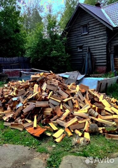 Дрова качественные от 1 куба любых пород древесины