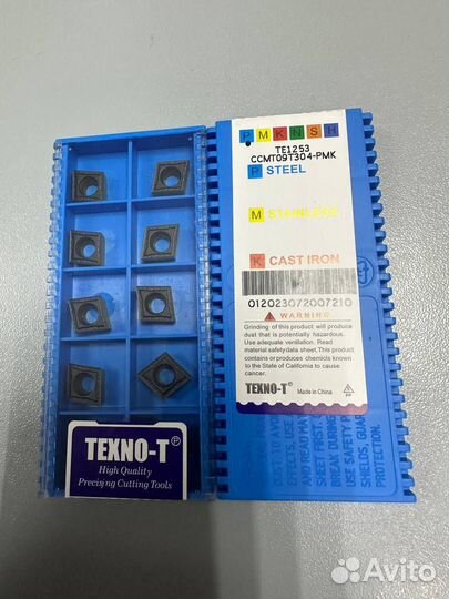 Ccmt09T304-PMK TE1253 токарная пластина