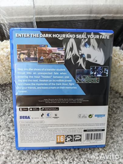 Persona 3 Reload ps5 диск