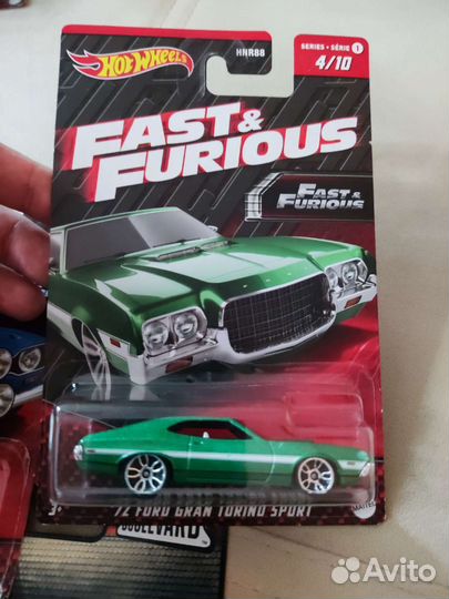 Hot wheels Ford Escort & Gran Torino Sport