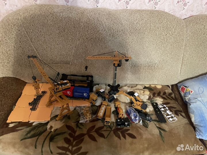 Игровой набор строительной техники