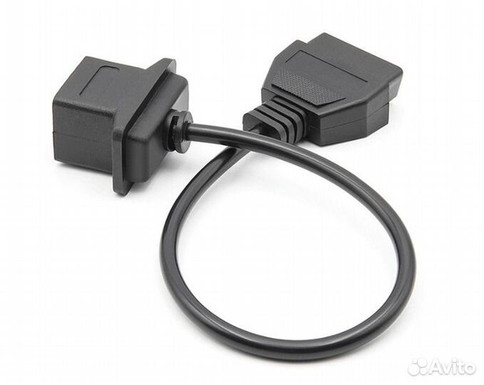 Переходник Chrysler 6 pin - OBD II 16 pin