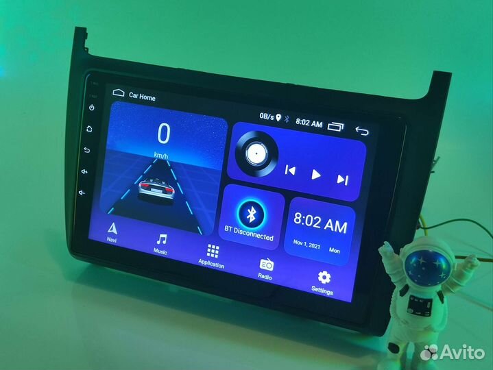 Магнитола android на volkswagen polo