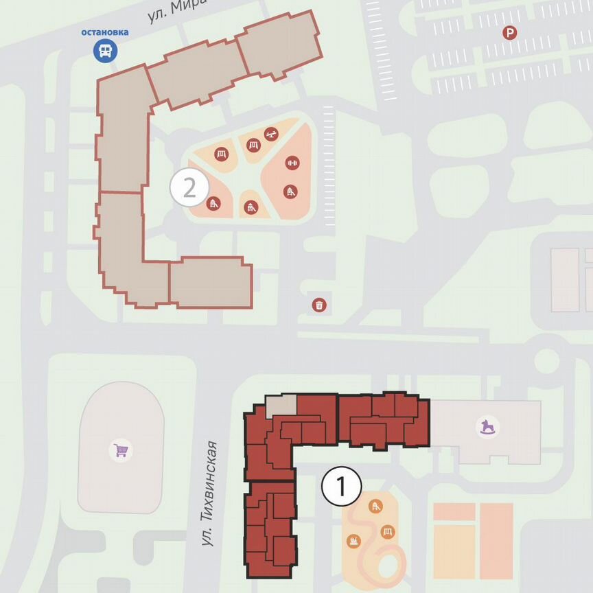 1-к. квартира, 43,7 м², 3/5 эт.