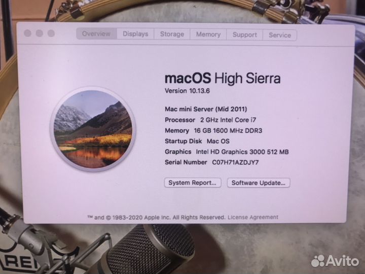 Mac mini i7 SSD, Zoom TAC 2,кабели, мини усилитель