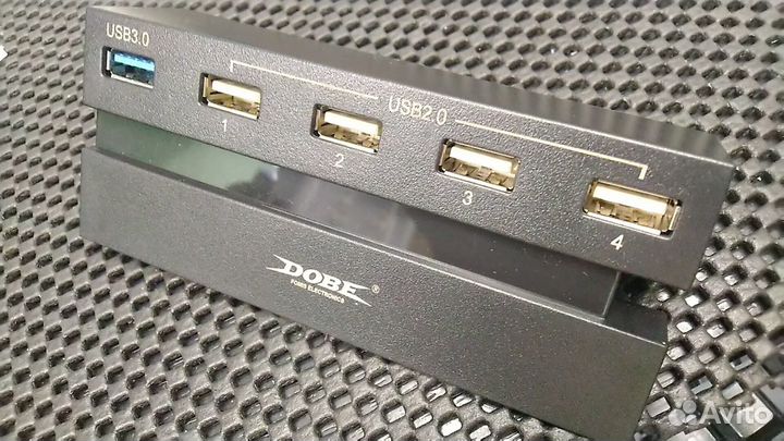 Новый 5 портовый USB HUB для приставки sony PlaySt