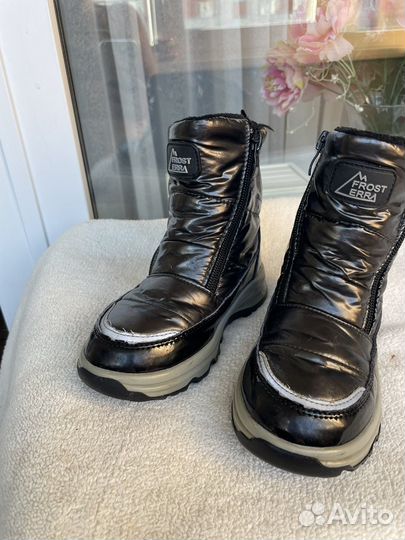 Дутики детские натуральная шерсть 27