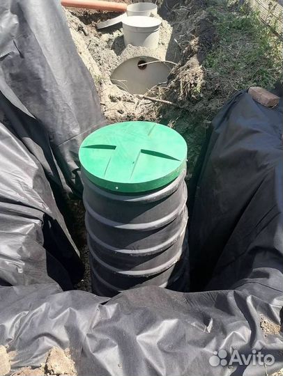 Установка канализации септик под ключ