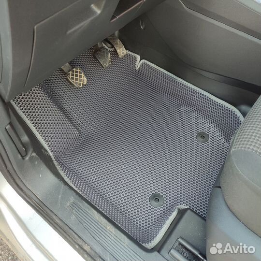 EVA коврики на Volkswagen Caddy с бортами