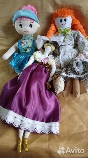 Куклы мягконабивные
