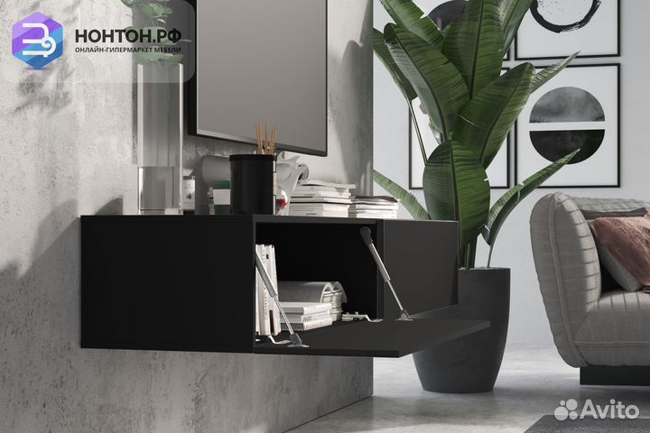 Тв-тумба somero черный