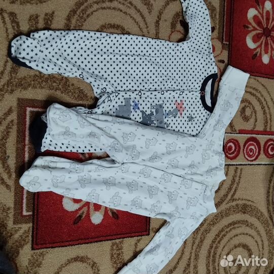 Слипы боди комбинезоны 62