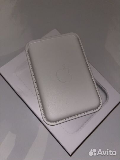 Картхолдер apple leather wallet magsafe