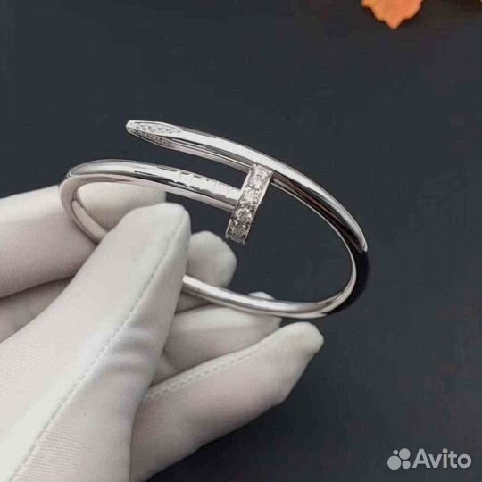 Браслет Cartier из белого золота 0,68ct