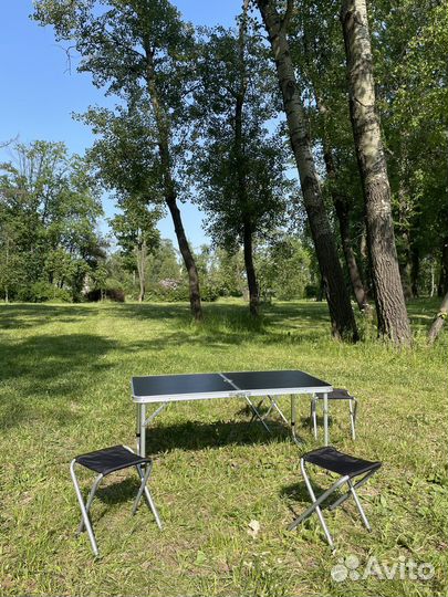 Стол складной туристический со стульями аренда