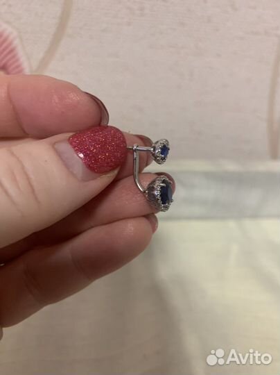 Серебряные серьги