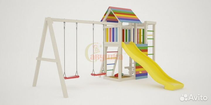 Детская площадка Савушка Мастер 10 (White Color)