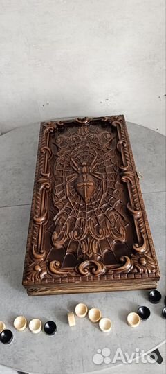 Нарды ручной работы новые