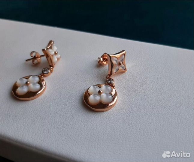 Серьги Louis Vuitton Color Blossom