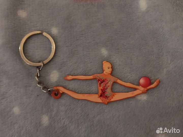 Брелок с гимнасткой
