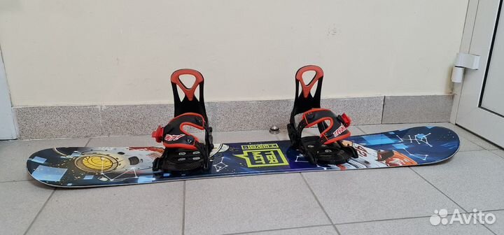 Сноуборд детский Termit Hero + крепы Termit Cheer
